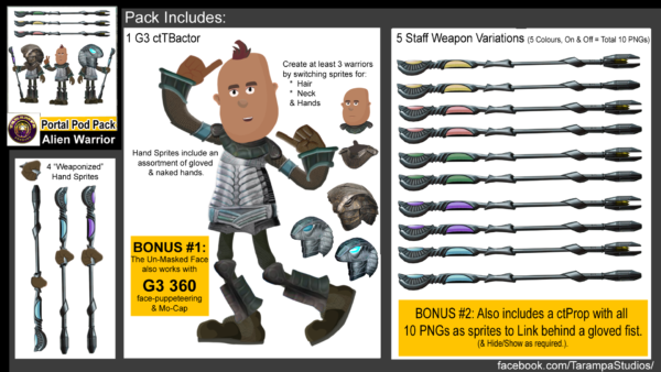 Portal Pod Pack - Alien Warrior - Image 3