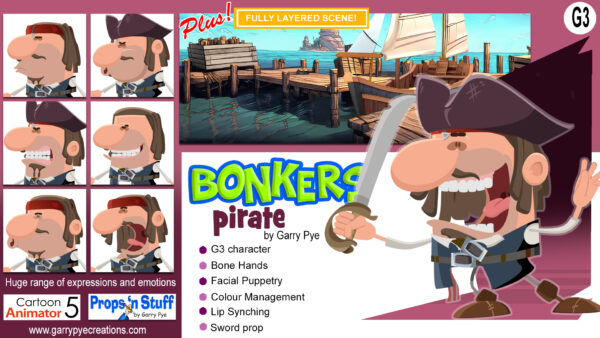 Bonkers - Pirate - Image 2