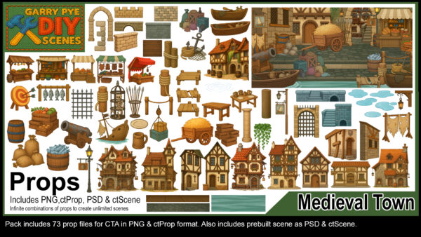 DIY2 - Medieval Town - Image 2