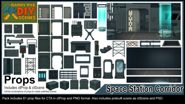 DIY2 - Space Station Corridor - Image 2