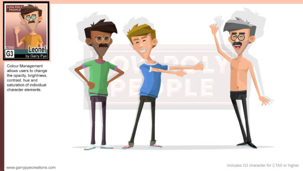 Low Poly People - Leonel - Image 4