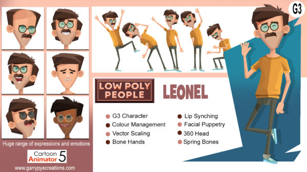 Low Poly People - Leonel - Image 2