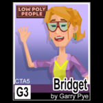 Low Poly People - Bridget