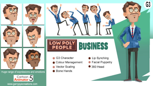 Low Poly People - Business - Image 2