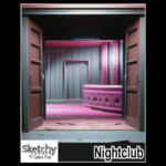 Sketchy Scenes - Nightclub