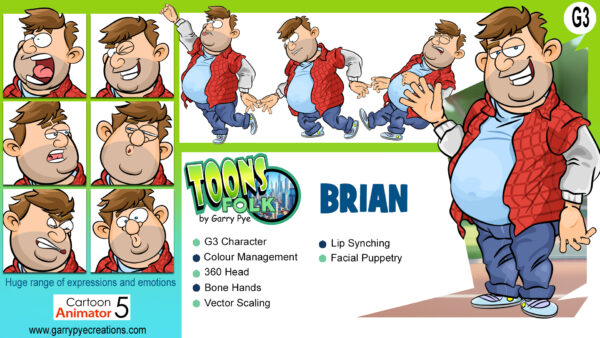 Toons Folk - Brian - Image 2