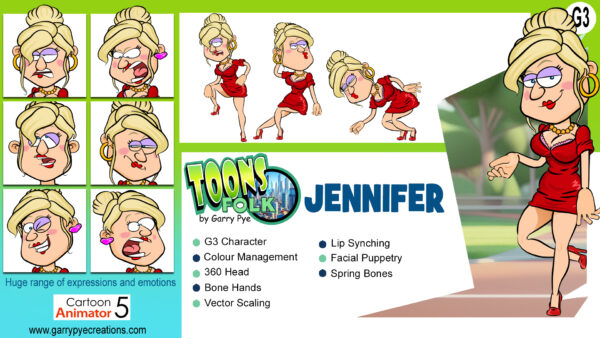 Toons Folk - Jennifer - Image 2