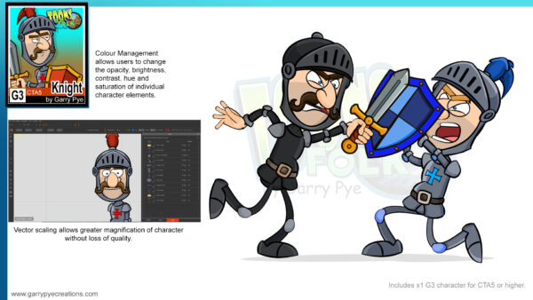 Toons Folk - Knight - Image 4
