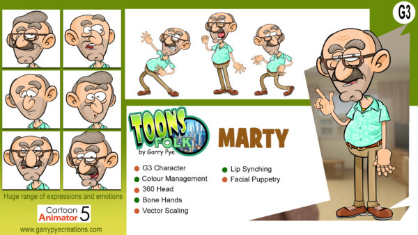 Toons Folk - Marty - Image 2