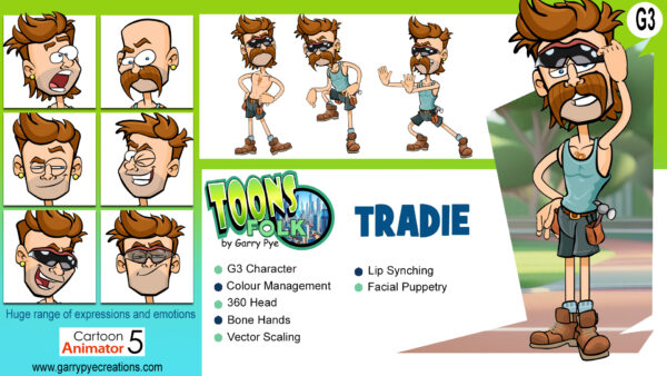 Toons Folk - Tradie - Image 4