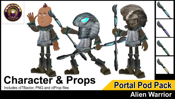 Portal Pod Pack - Alien Warrior - Image 2