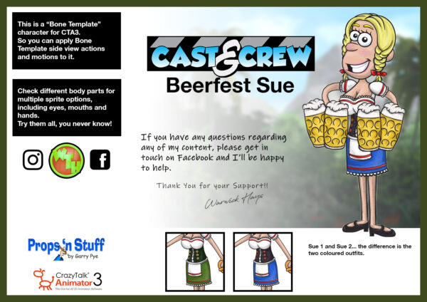 Cast & Crew - Beerfest Sue - Image 4