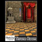Sketchy Scenes Throne Room
