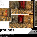 Sketchy Scenes Throne Room - Image 2
