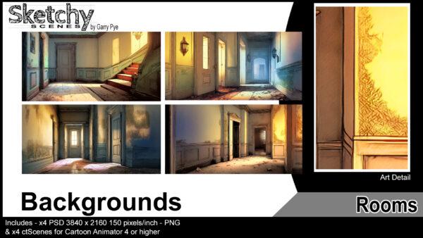 Sketchy Scenes - Rooms - Image 2