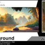 Sketchy Scenes - Jungle River - Image 2
