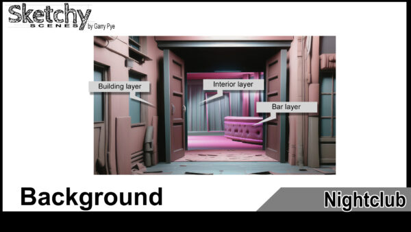 Sketchy Scenes - Nightclub - Image 3