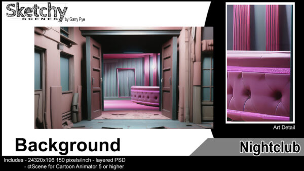 Sketchy Scenes - Nightclub - Image 2