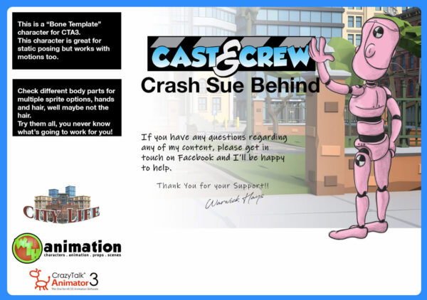 Cast & Crew - Sue Crash Behind - Image 4
