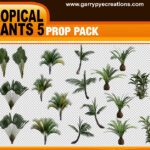 Props Pack - Tropical Plants 5 - Image 2